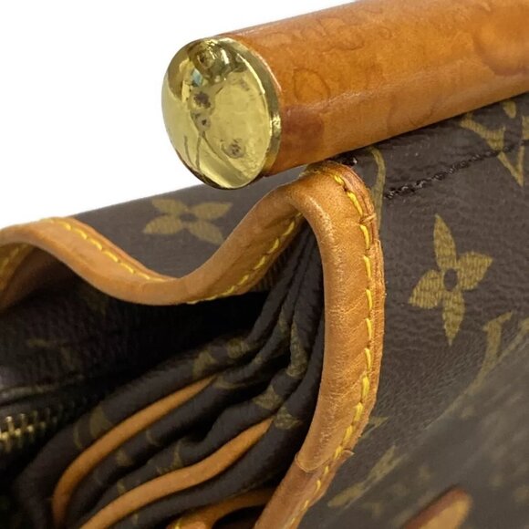 LOUIS VUITTON Hunting Bag Monogram  Boston Bag Monogram Canvas 703-122124 - Picture 9 of 14